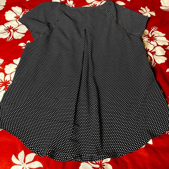 Jones New York Polka Dot Blouse - Picture 3 of 3